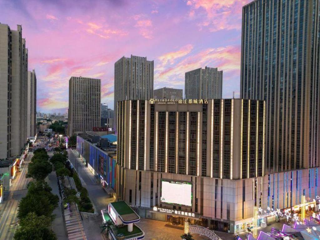 Metropolo Hotel Shijiazhuang Yuhua Wanda Plaza Esterno foto