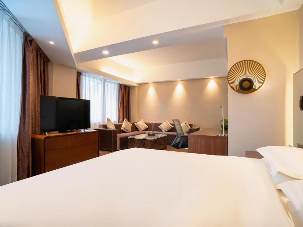 Metropolo Hotel Shijiazhuang Yuhua Wanda Plaza Esterno foto
