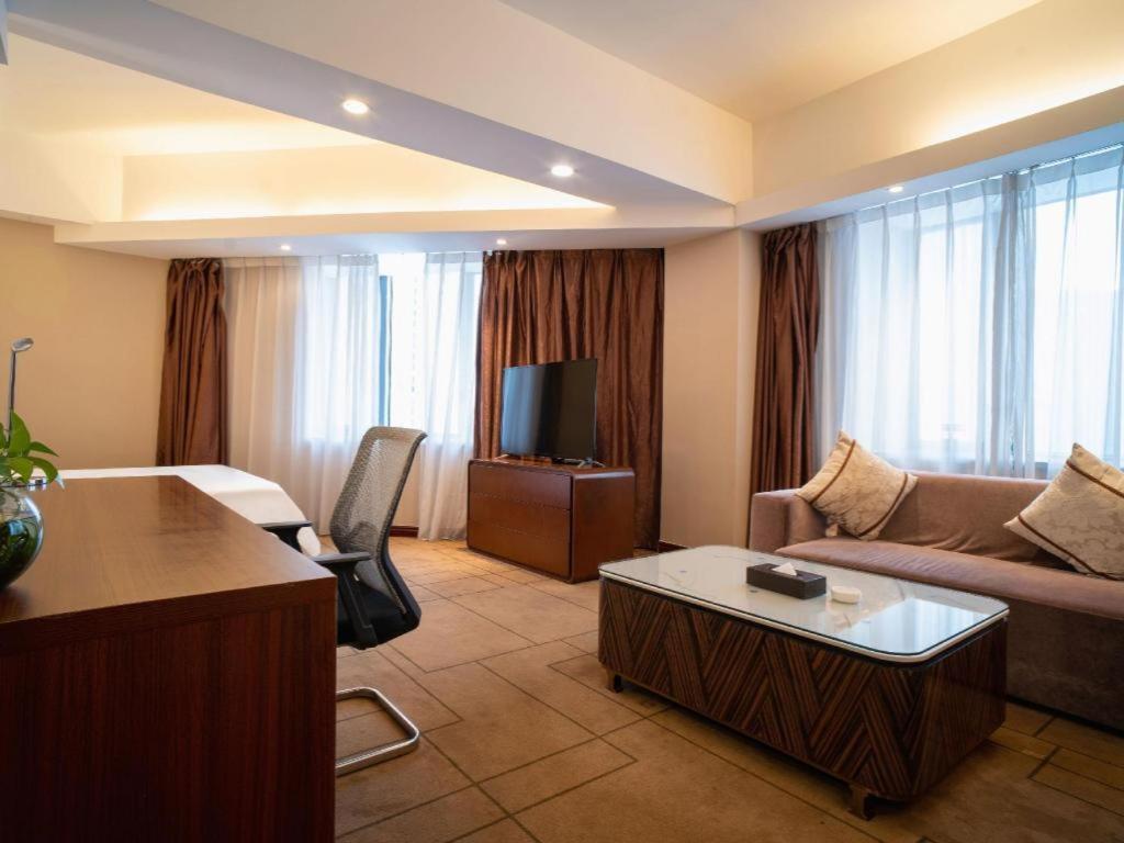 Metropolo Hotel Shijiazhuang Yuhua Wanda Plaza Esterno foto