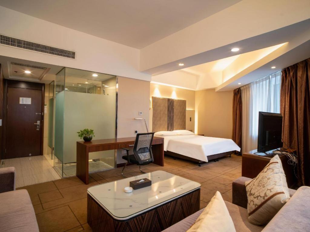 Metropolo Hotel Shijiazhuang Yuhua Wanda Plaza Esterno foto